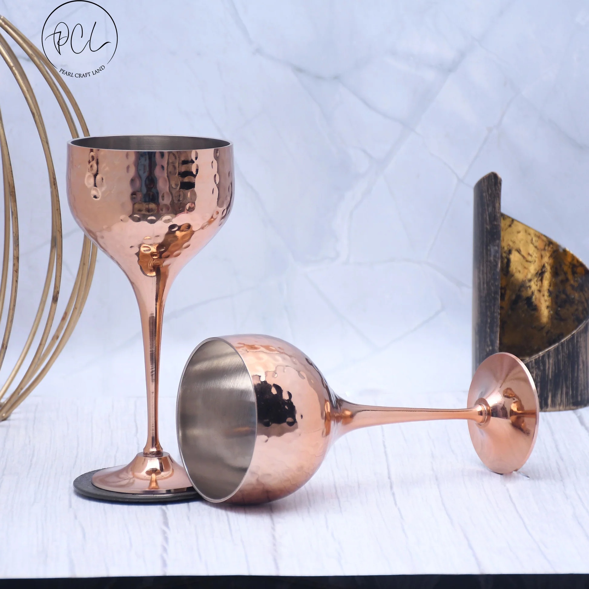 Hammered Cocktail Coupe (Set of 2)